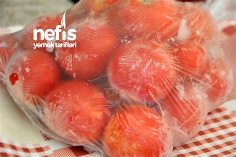 derin dondurucu domates nasıl konur